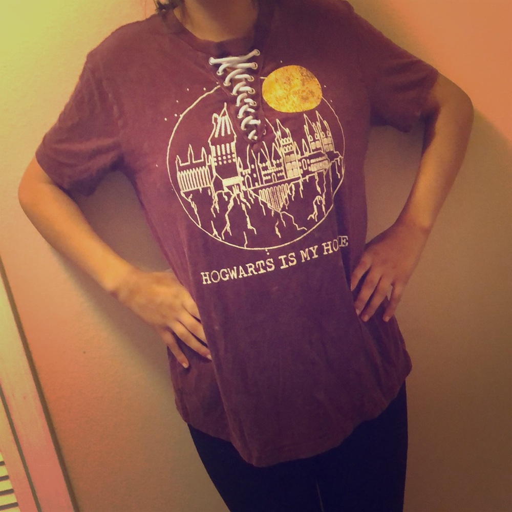 Harry Potter Maroon Tee
